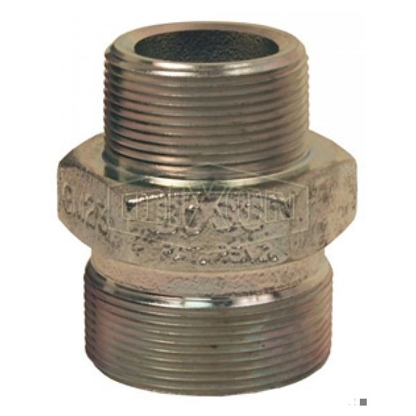 Boss Ground Joint Washer Seal Spud, 1-1/2 in, Thread Wing Nut x MNPT, Iron, Domestic